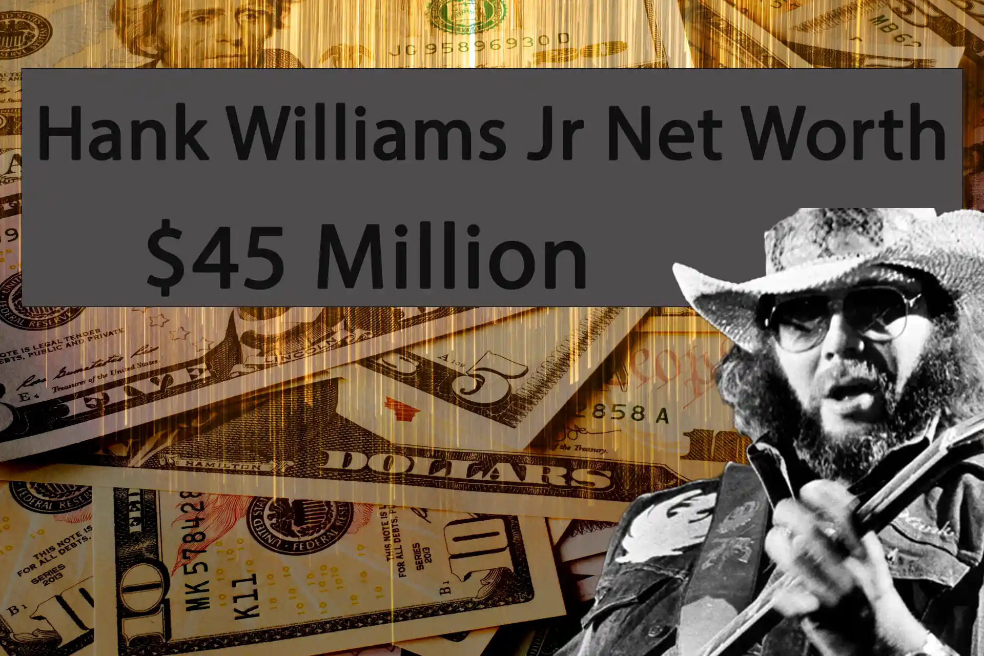 Hank Williams Jr Net Worth: $45 Million 